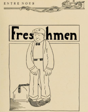Freshman Entre Nous 1925